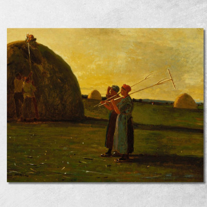 Henificadores Winslow Homer cuadro en lienzo