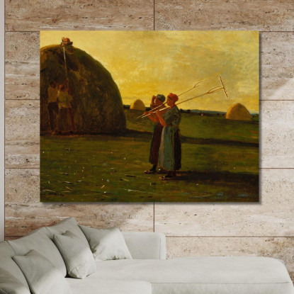 Foineuses Winslow Homer tableau impression sur toile