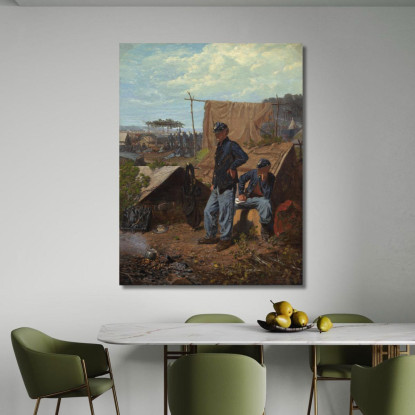 Home Sweet Home Winslow Homer tableau impression sur toile