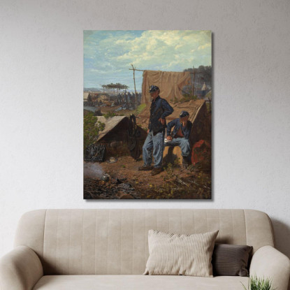 Home Sweet Home Winslow Homer tableau impression sur toile