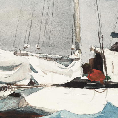 Ancla De Acarreo De Key West Winslow Homer cuadro en lienzo