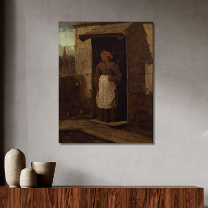 Vicino Ad Andersonville Winslow Homer quadro stampato su tela