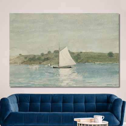 Sailing Calm Water Winslow Homer canvas print