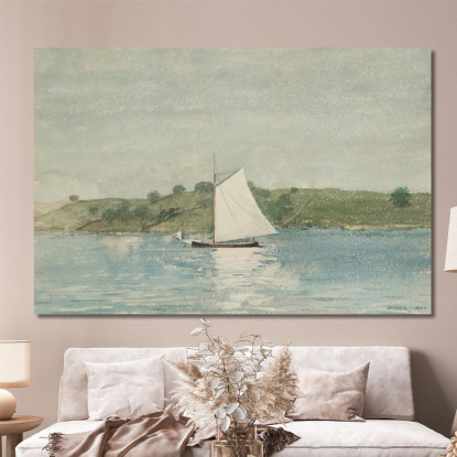 Sailing Calm Water Winslow Homer canvas print