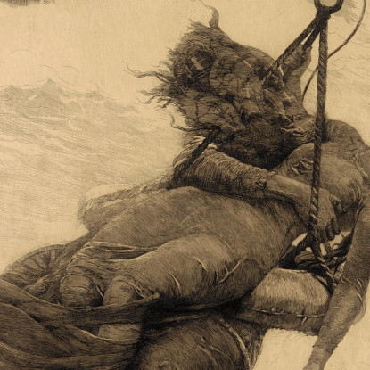 Salvado Winslow Homer cuadro en lienzo