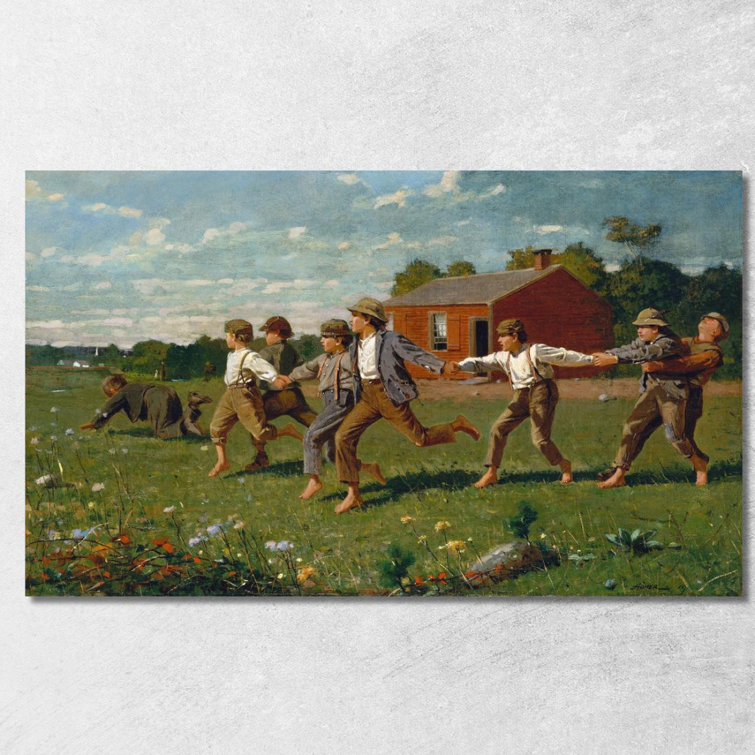 Fai Scattare La Frusta Winslow Homer quadro stampato su tela Fai Scattare La Frusta Winslow Homer quadro stampato su tela
