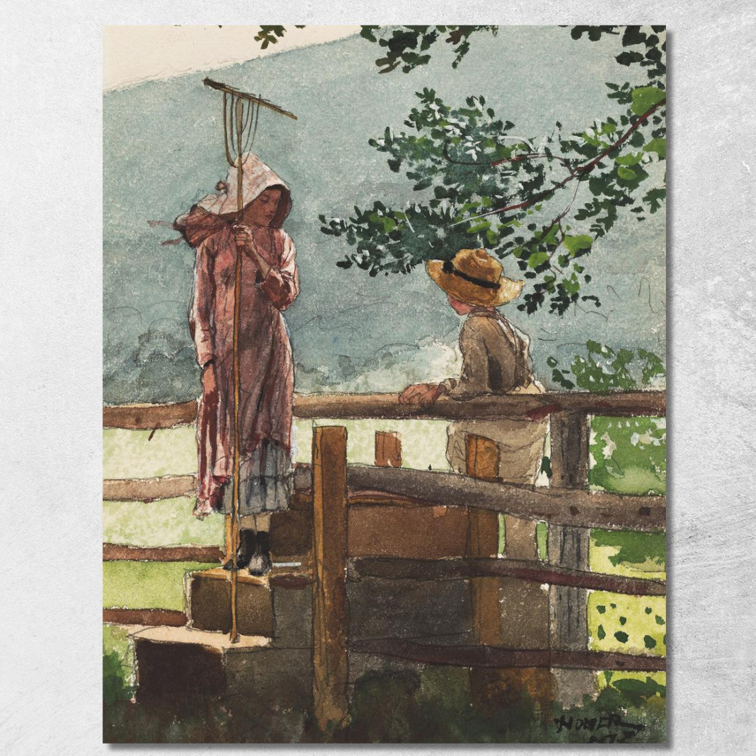 Spring Winslow Homer canvas print