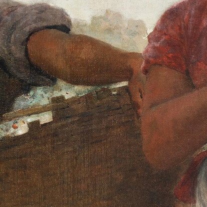 I Raccoglitori Di Cotone Winslow Homer quadro stampato su tela