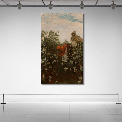 Coton Upland Winslow Homer tableau impression sur toile