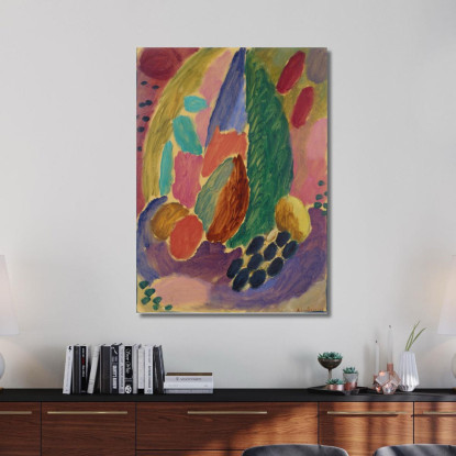 Grande Variazione Alexej von Jawlensky avj50 quadro stampato su tela