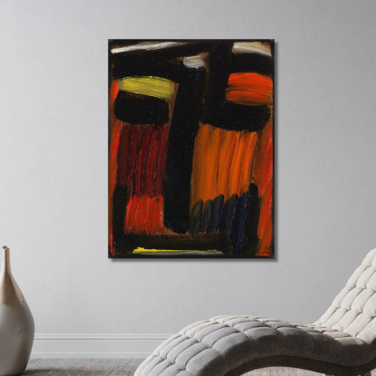 Meditazione 3 Alexej von Jawlensky avj55 quadro stampato su tela