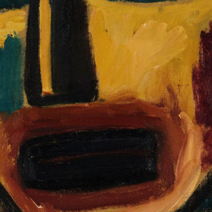 Profeta Sibilla Alexej von Jawlensky avj82 quadro stampato su tela