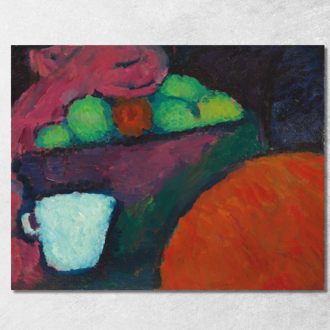 Natura Morta Con Tazza Alexej von Jawlensky avj104 quadro stampato su tela Natura Morta Con Tazza Alexej von Jawlensky avj104 quadro stampato su tela
