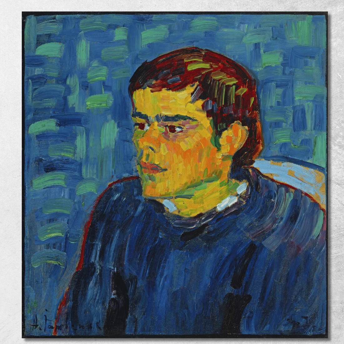 Il Gobbo Alexej von Jawlensky avj115 quadro stampato su tela Il Gobbo Alexej von Jawlensky avj115 quadro stampato su tela