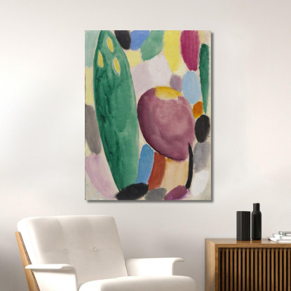 Alberi Di Variazione Alexej von Jawlensky avj119 quadro stampato su tela
