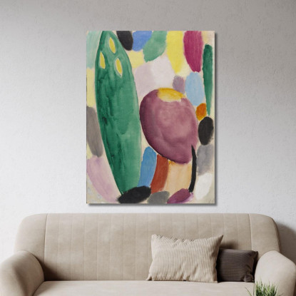Alberi Di Variazione Alexej von Jawlensky avj119 quadro stampato su tela