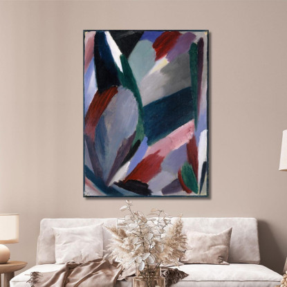 Variazione Inverno Rigido Alexej von Jawlensky avj123 quadro stampato su tela