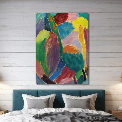 Variazione Alexej von Jawlensky avj126 quadro stampato su tela