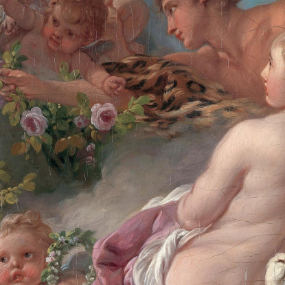 Angelica E Medoro François Boucher fbc10 quadro stampato su tela