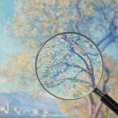 Antibes Visto Da La Salis Claude Monet mnt151 quadro stampato su tela