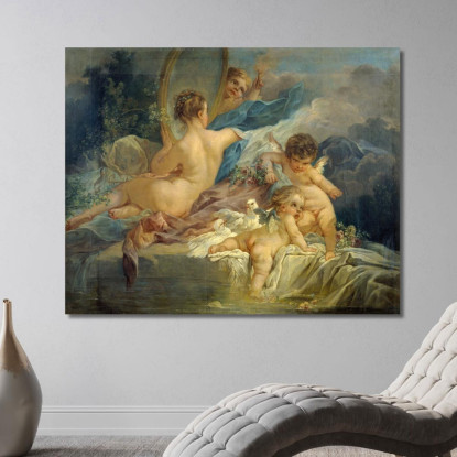 La Toilette Di Venere François Boucher fbc42 quadro stampato su tela