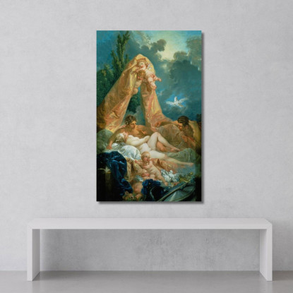 Marte E Venere Sorpresi Da Vulcano François Boucher fbc55 quadro stampato su tela