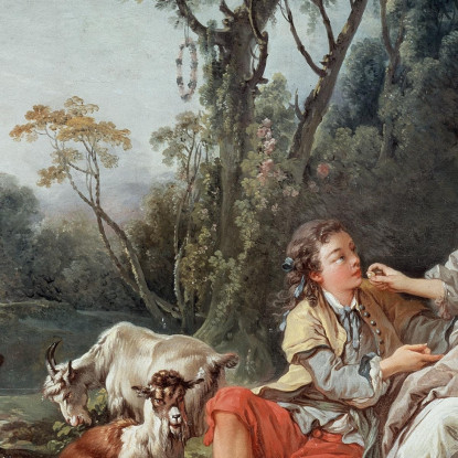 Sta Pensando All'Uva? François Boucher fbc68 quadro stampato su tela