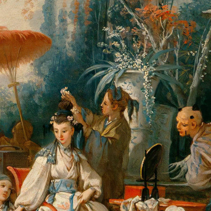 Il Giardino Cinese François Boucher fbc89 quadro stampato su tela