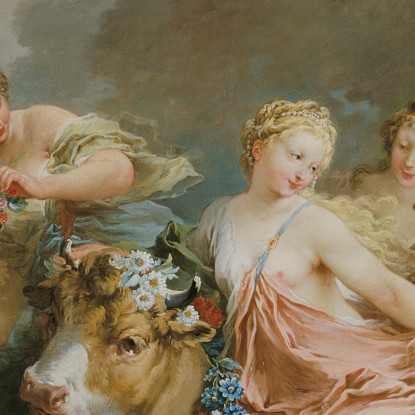 Il Ratto D'Europa François Boucher fbc97 quadro stampato su tela