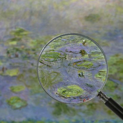 Ninfee Claude Monet mnt161 quadro stampato su tela