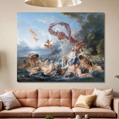 Il Trionfo Di Venere François Boucher fbc104 quadro stampato su tela