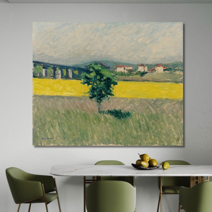 Prateria Al Pont D'Argenteuil Gustave Caillebotte gcl24 quadro stampato su tela