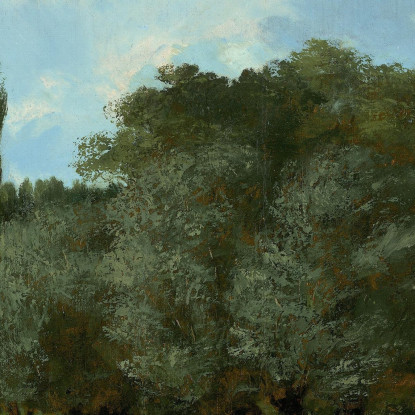 La Bretonnerie Nel Dipartimento Dell'Indre Gustave Courbet cg82 quadro stampato su tela