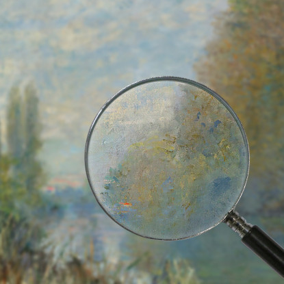 Rive Della Senna In Autunno Claude Monet mnt200 quadro stampato su tela