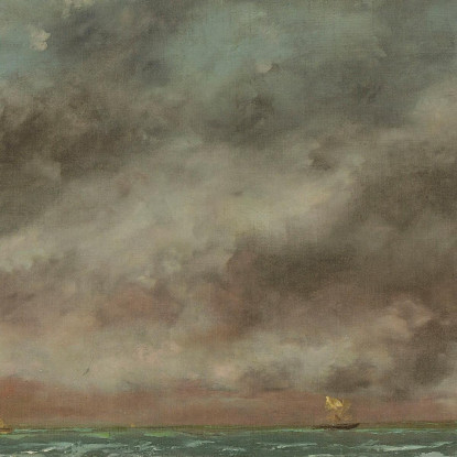 Marino Gustave Courbet cg115 quadro stampato su tela