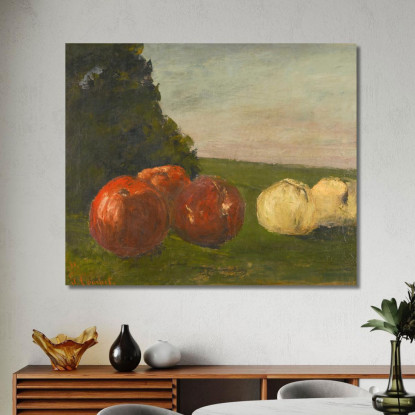 Nature Morte Gustave Courbet cg119 quadro stampato su tela