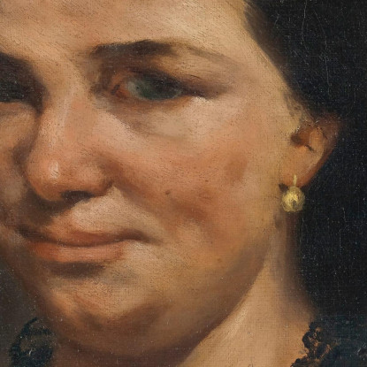 Ritratto Di Donna 2 Gustave Courbet cg131 quadro stampato su tela