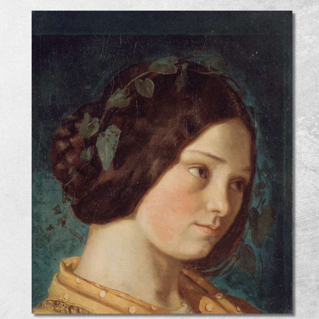 Ritratto Di Zélie Courbet Gustave Courbet cg137 quadro stampato su tela Ritratto Di Zélie Courbet Gustave Courbet cg137 quadro stampato su tela