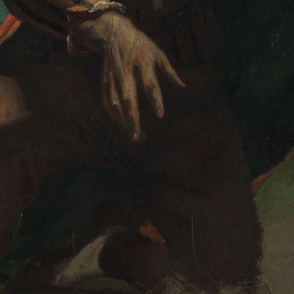 Auto Ritratto Gustave Courbet cg153 quadro stampato su tela