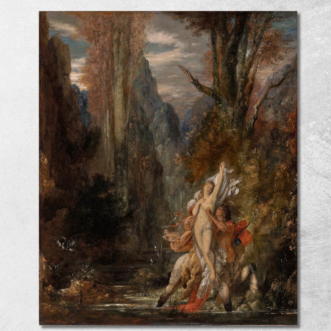 Dejanira Autunno Gustave Moreau gmr3 quadro stampato su tela Dejanira Autunno Gustave Moreau gmr3 quadro stampato su tela