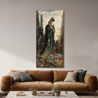 Elena Gustave Moreau gmr9 quadro stampato su tela