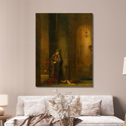 Salomè Alla Prigione Gustave Moreau gmr33 quadro stampato su tela