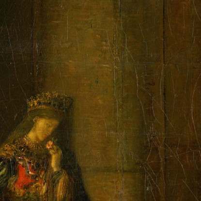 Salomè Alla Prigione Gustave Moreau gmr33 quadro stampato su tela