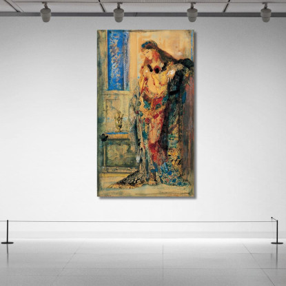 La Toilette Gustave Moreau gmr47 quadro stampato su tela