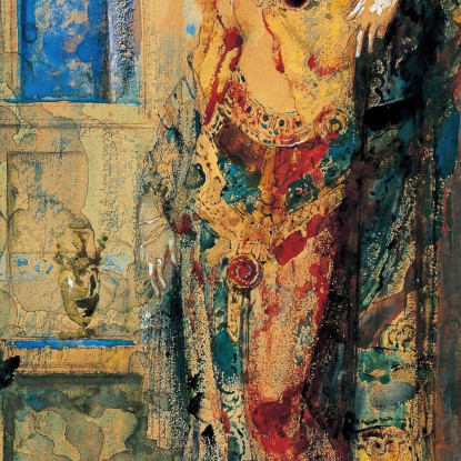 La Toilette Gustave Moreau gmr47 quadro stampato su tela