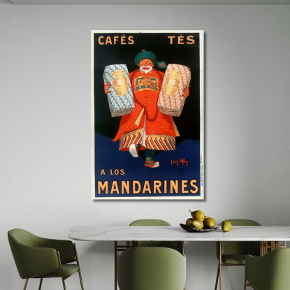 Caffè E Tè Ai Mandarini Jean d'Ylen jyl2 quadro stampato su tela