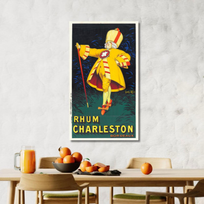 Rum Bordolese Charleston Jean d'Ylen jyl20 quadro stampato su tela