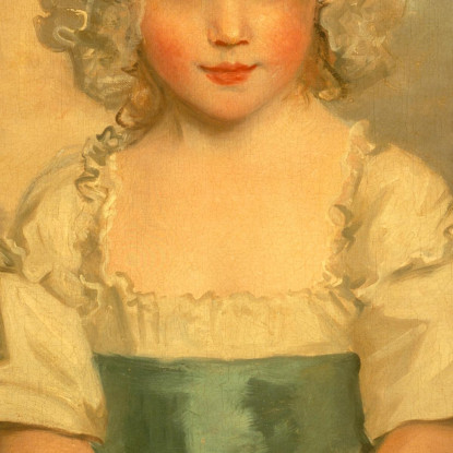 La Signorina Charlotte Papendick Da Bambina John Hoppner jhp13 quadro stampato su tela