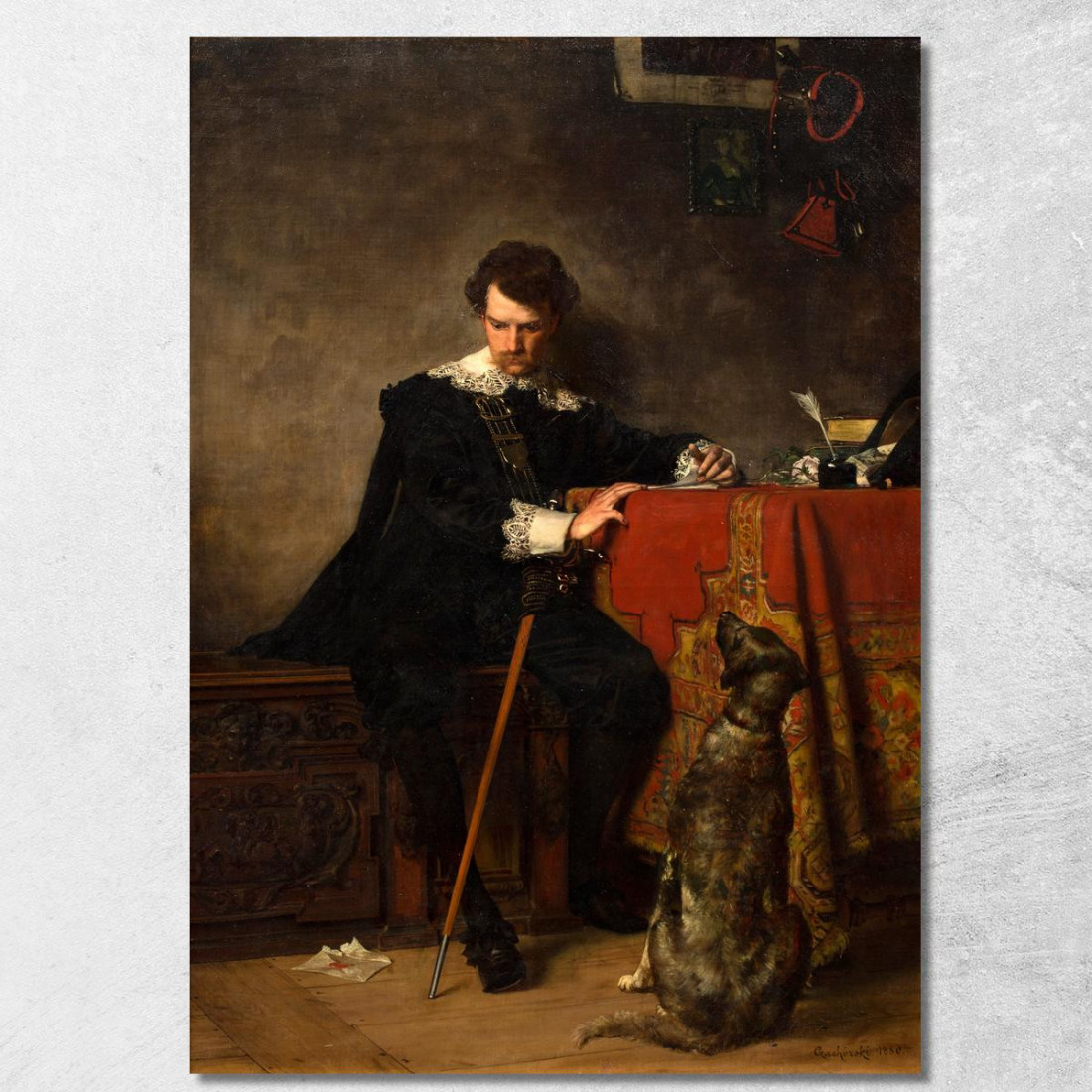Il Foglio Milosny Władysław Czachórski wcz9 quadro stampato su tela Il Foglio Milosny Władysław Czachórski wcz9 quadro stampato su tela