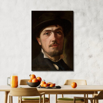 Ritratto Di Witold Urbanski Władysław Czachórski wcz14 quadro stampato su tela
